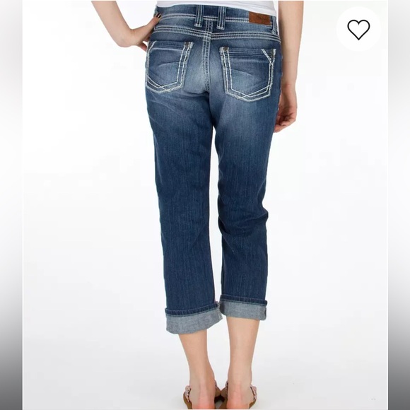 BKE Harper Stretch Cropped Jean 32 - Picture 2 of 7